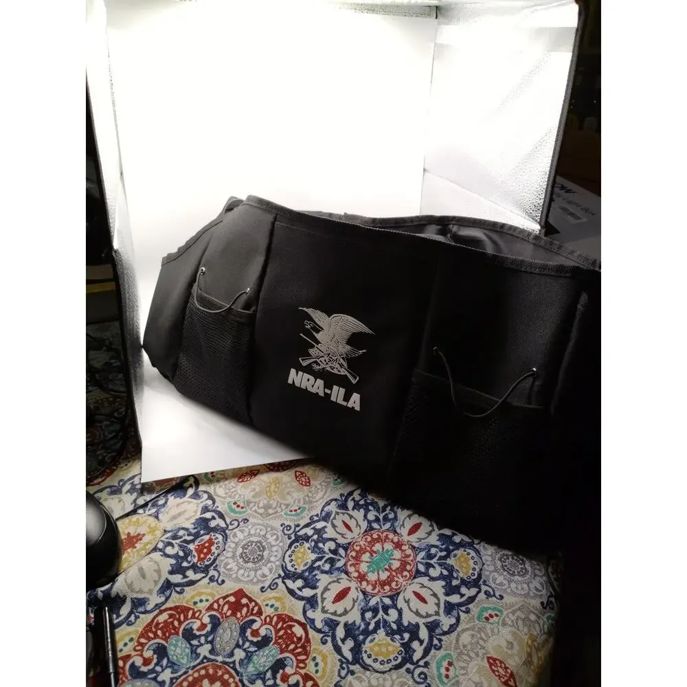 NRA-ILA Concealed Carry Tote Bag Black Leeds Tactical Shoulder Bag Handbag